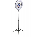 18" Dimmable Ring Light Makeup Lighting, Light Stand, Carrying Bag for Camera, Smartphone YouTube, Self-Portrait Shooting